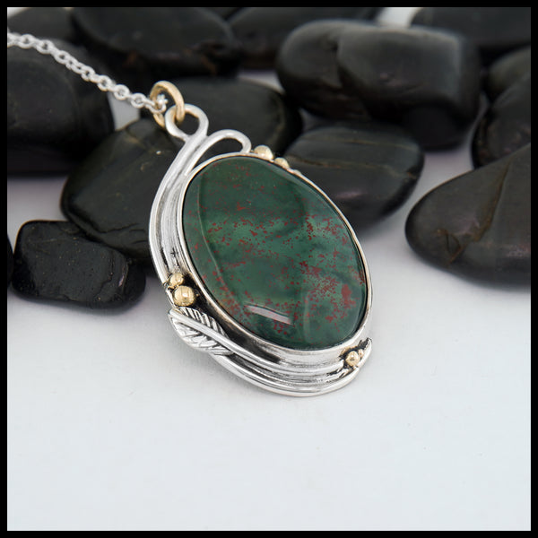 Bloodstone Natures Pendant