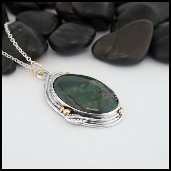 Bloodstone Natures Pendant