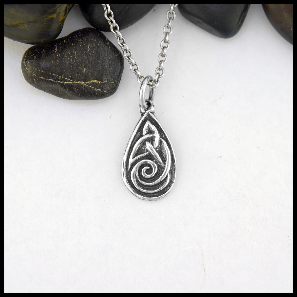 Small Celtic Spiral Pendant