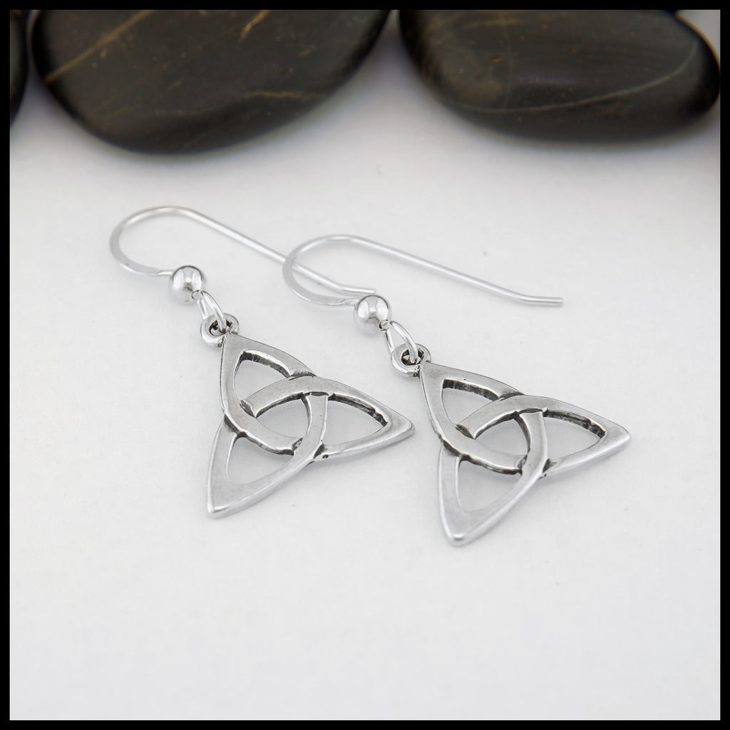 Side View Drop Earrings