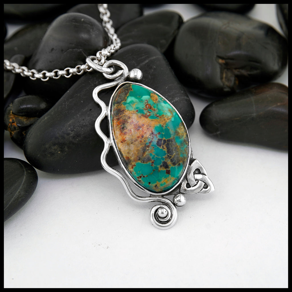 Custom Turquoise Pendant