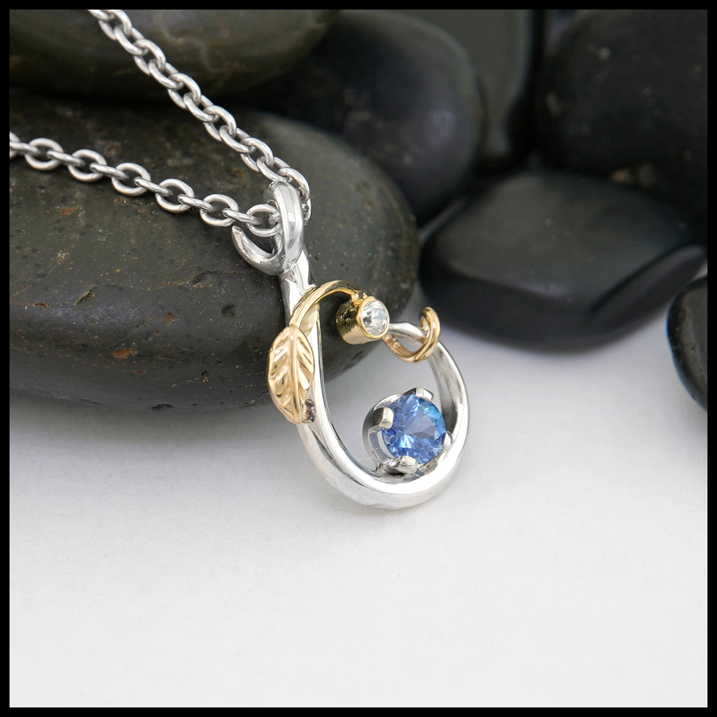 Tanzanite and Diamond Pendant