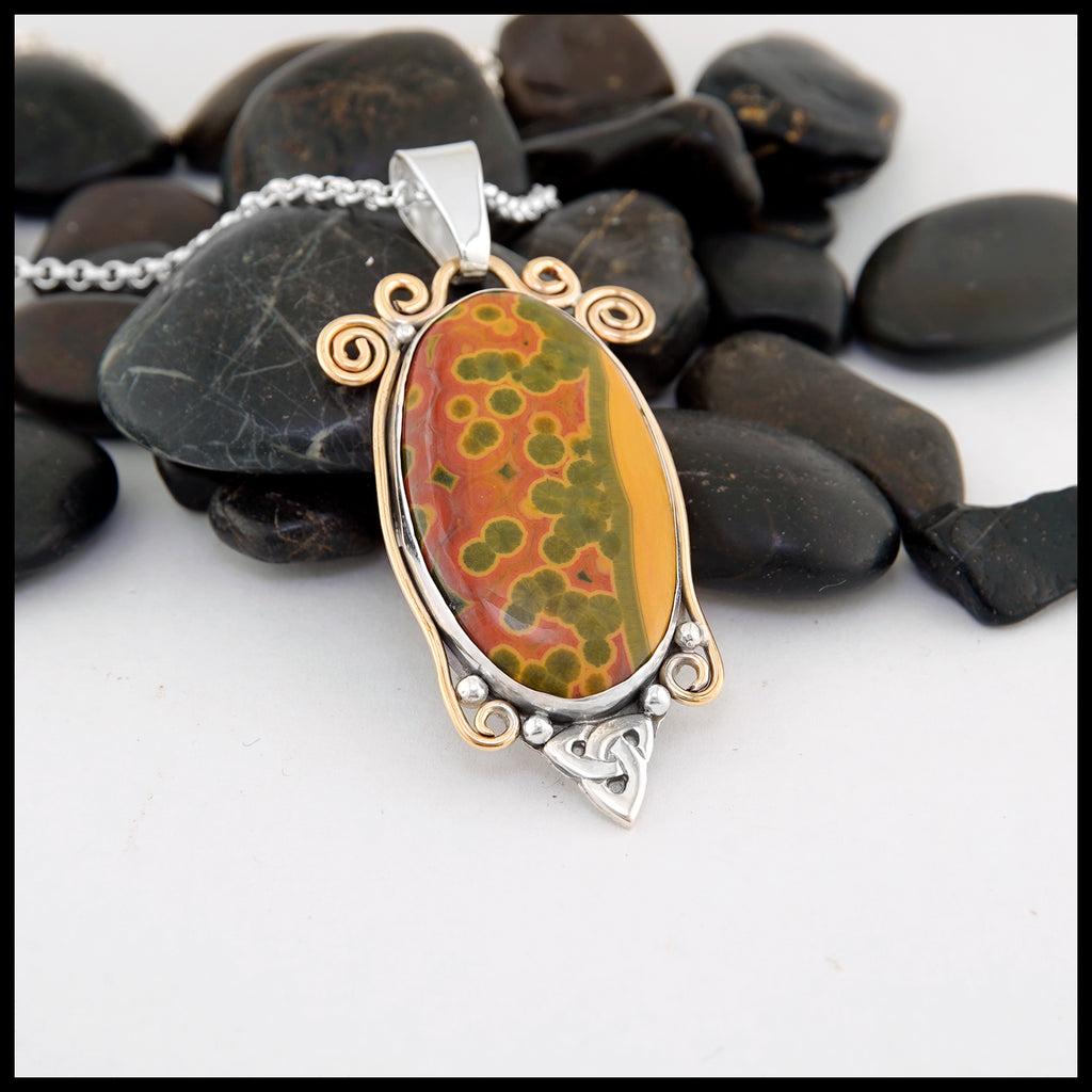 Ocean Jasper Pendant