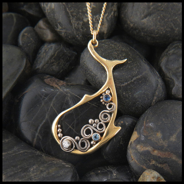 Brinker & Eliza Tale Fish Necklace | Jewellery | Anna + Nina