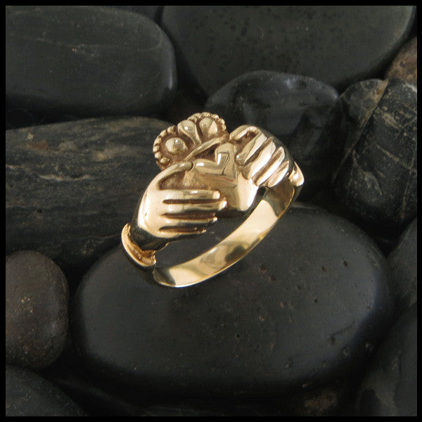 Mens Claddagh Ring | Irish Jewellery Design