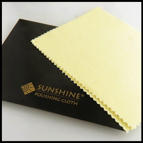 Sunshine 5in x 8in No-Scratch Polishing Cloth for Gold Silver Brass Copper  Mirrors and Glass #Q-JT4881 